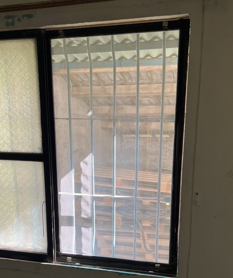 紗窗修復完工圖