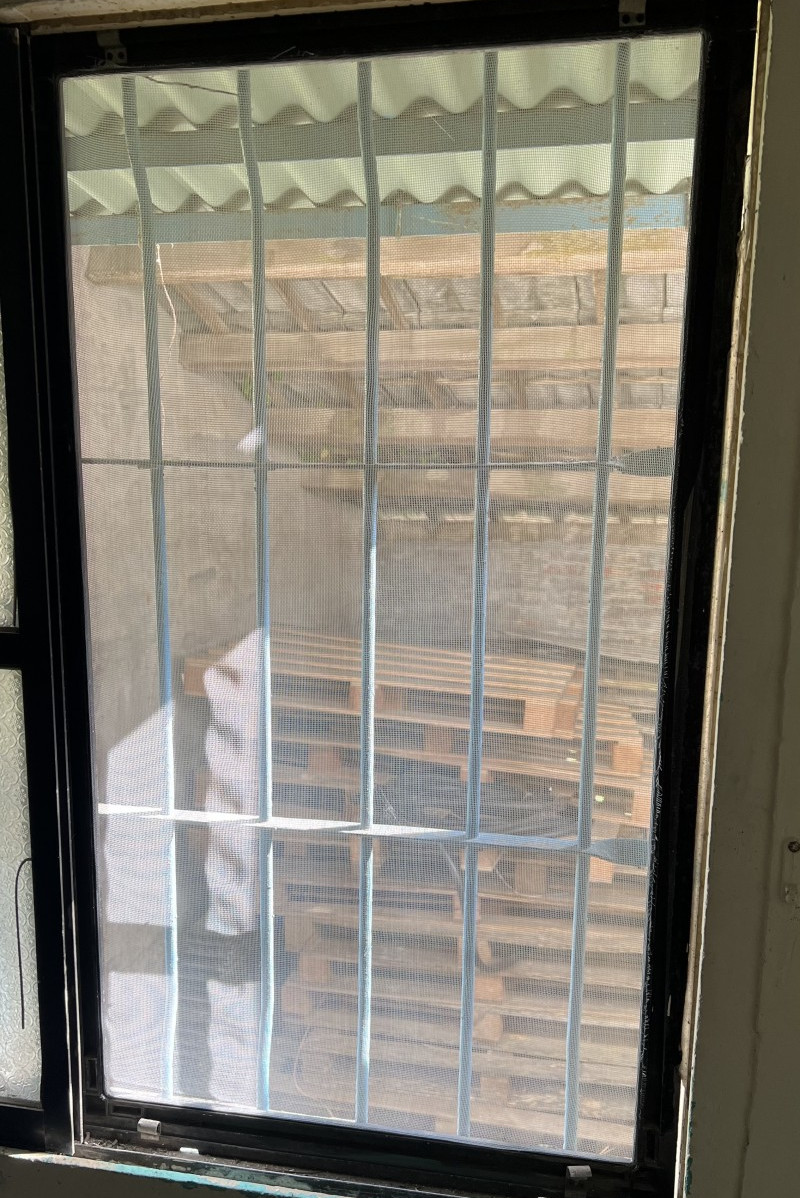 紗窗修復完工圖